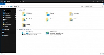 Windows 10 s file explorer to get a dark theme
