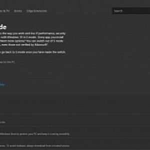 Windows 10 s mode kill switch revealed