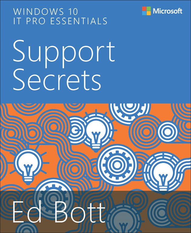 Windows 10 Support Secrets Book