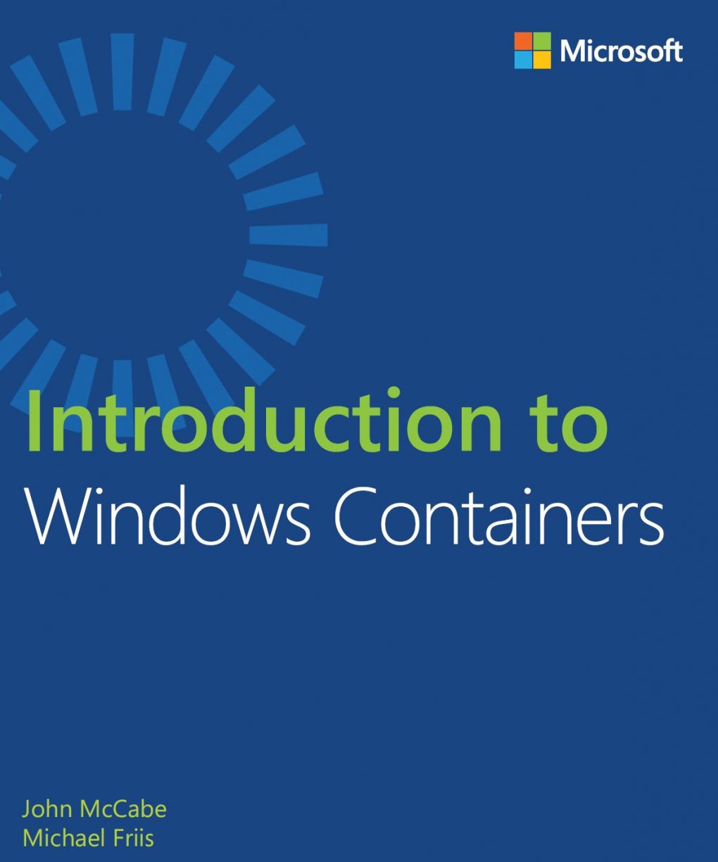 Windows containers book cover Introduction to Windows containers eBook