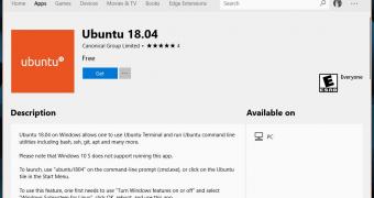 Ubuntu 18 04 now available for download from the windows 10 store 521148