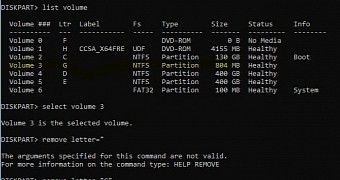 Windows 10 april 2018 update mistakenly assigns drive letters to recovery drives