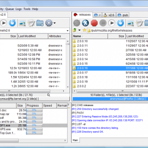 Crossftp screenshot