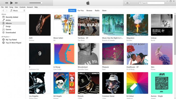 iTunes screenshot