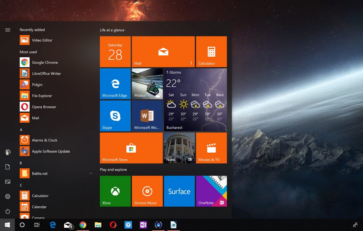 Windows 10 Redstone 6 Could Bring an Improved Start Menu ...