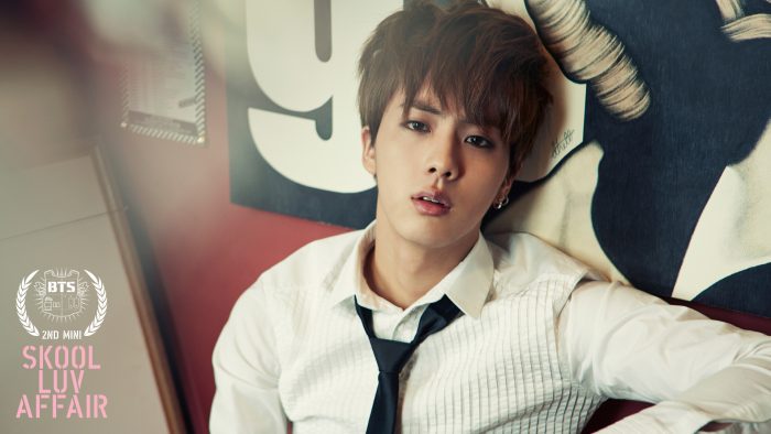 Jin bts face