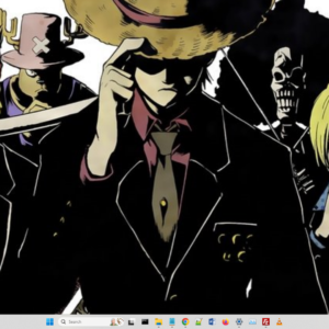 One piece theme screenshot