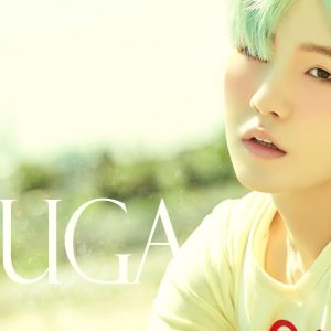 Suga face wallpaper