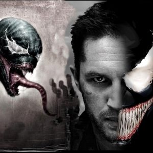 Tom hardy as venom poster