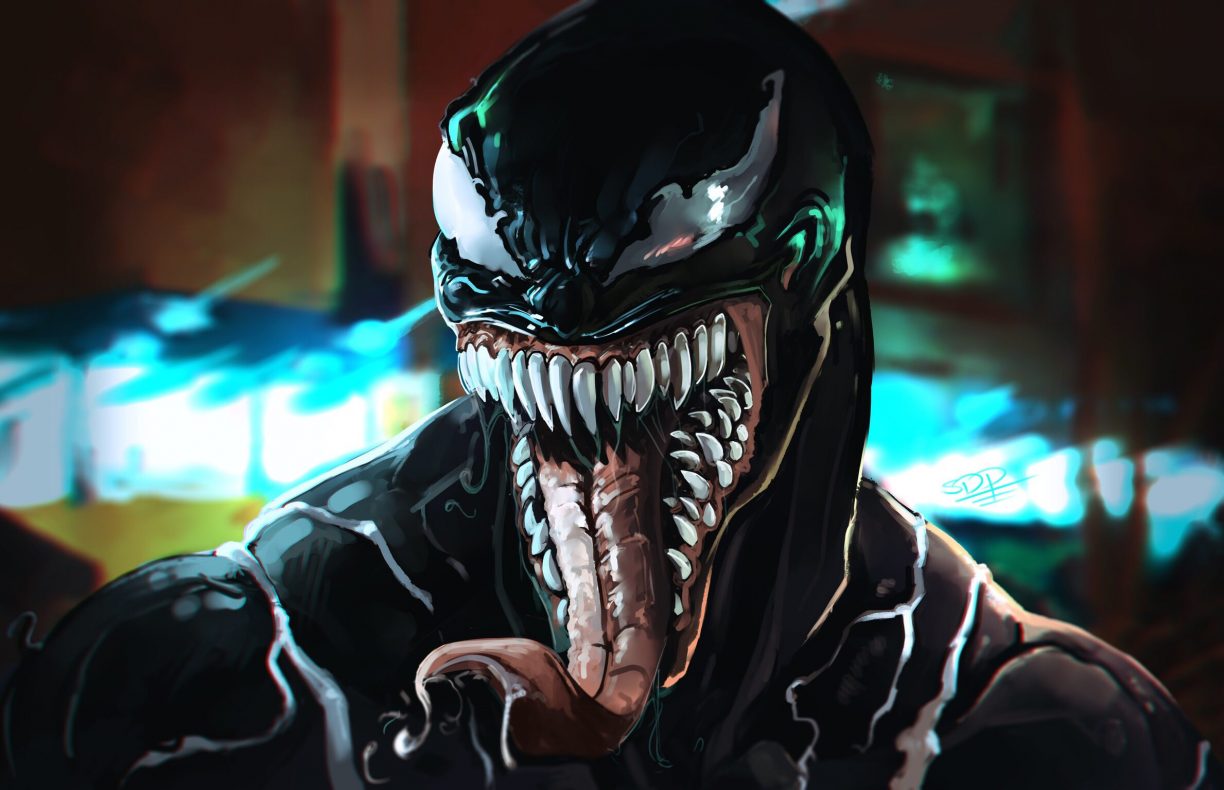 Venom cartoon 2018