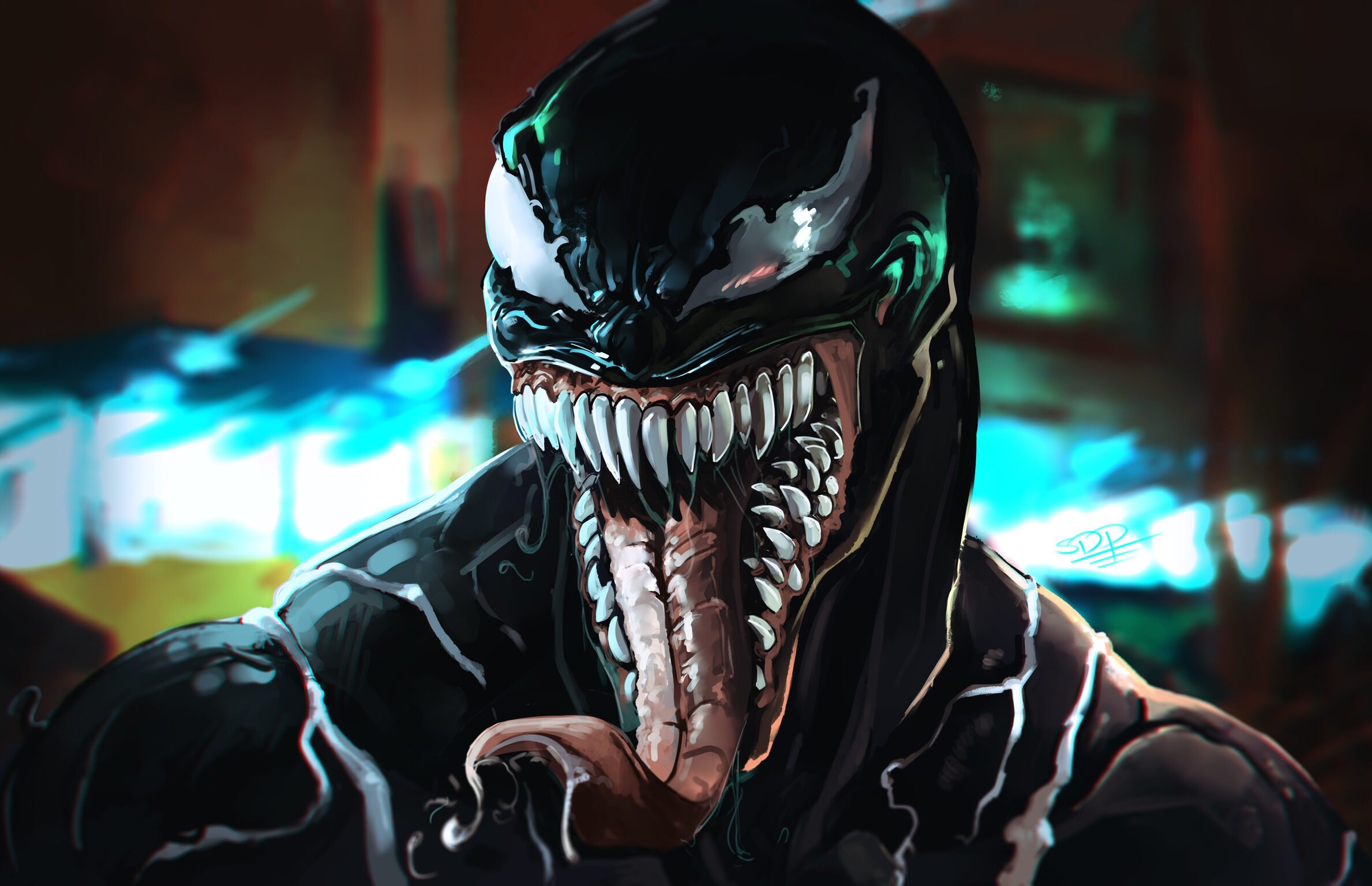 Venom cartoon 2018