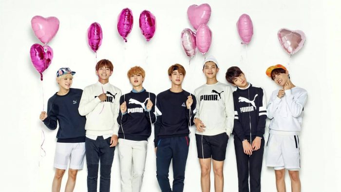 Bts ballons background