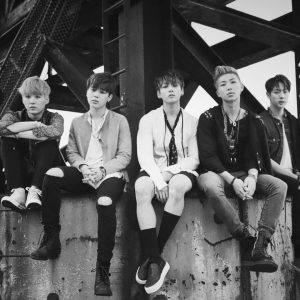 Bts black white wallpaper