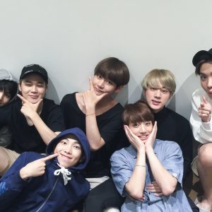 Bts smiling wallpaper