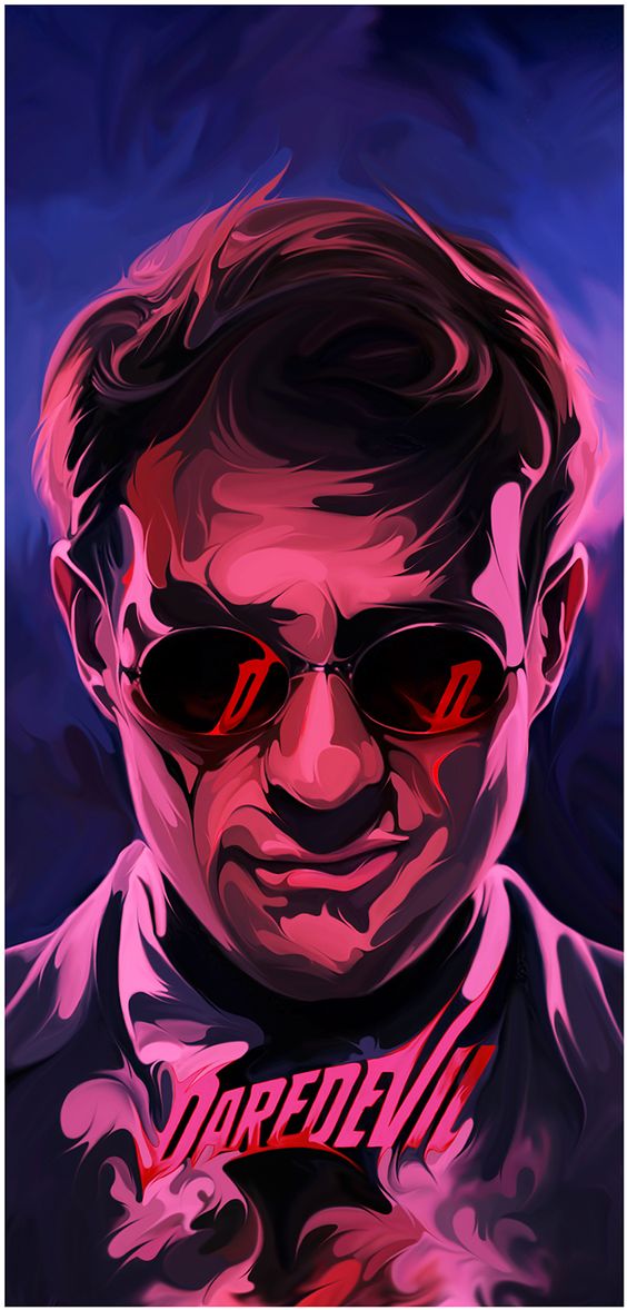 Matt murdock smiling bloody wallpaper