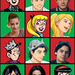 Riverdale cartoon vs reallife