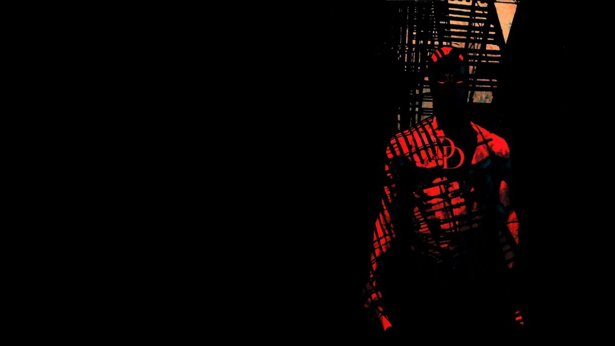 Daredevil black red background