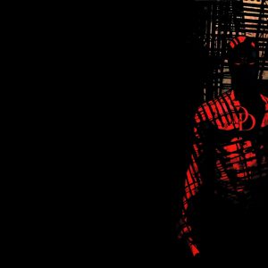 Daredevil black red background