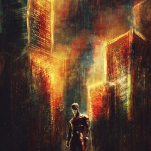 Daredevil city burning