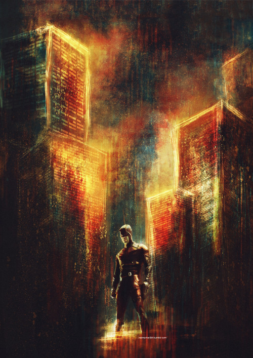 Daredevil city burning