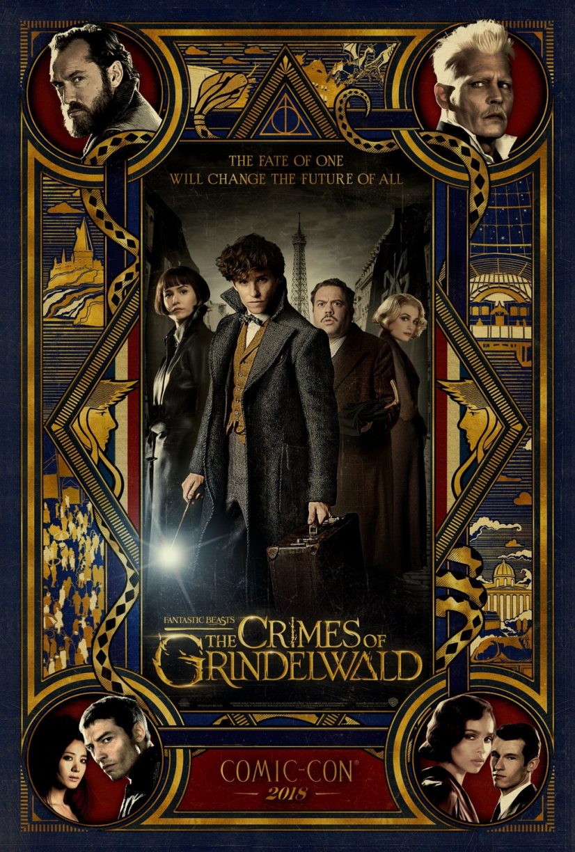 Fantastic beasts the crimes of grindelwald movie large background