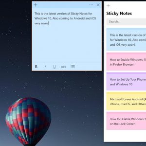Microsoft brings sticky notes sync to android with onenote support 523178 2