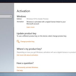 Windows 10 version 1809 resets activation product key not working anymore 523129 2