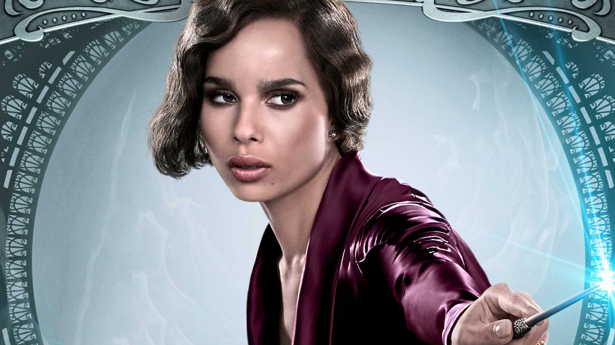 Zoe kravitz as leta lestrange in fantastic beasts the crimes of grindlewald 2018 tg