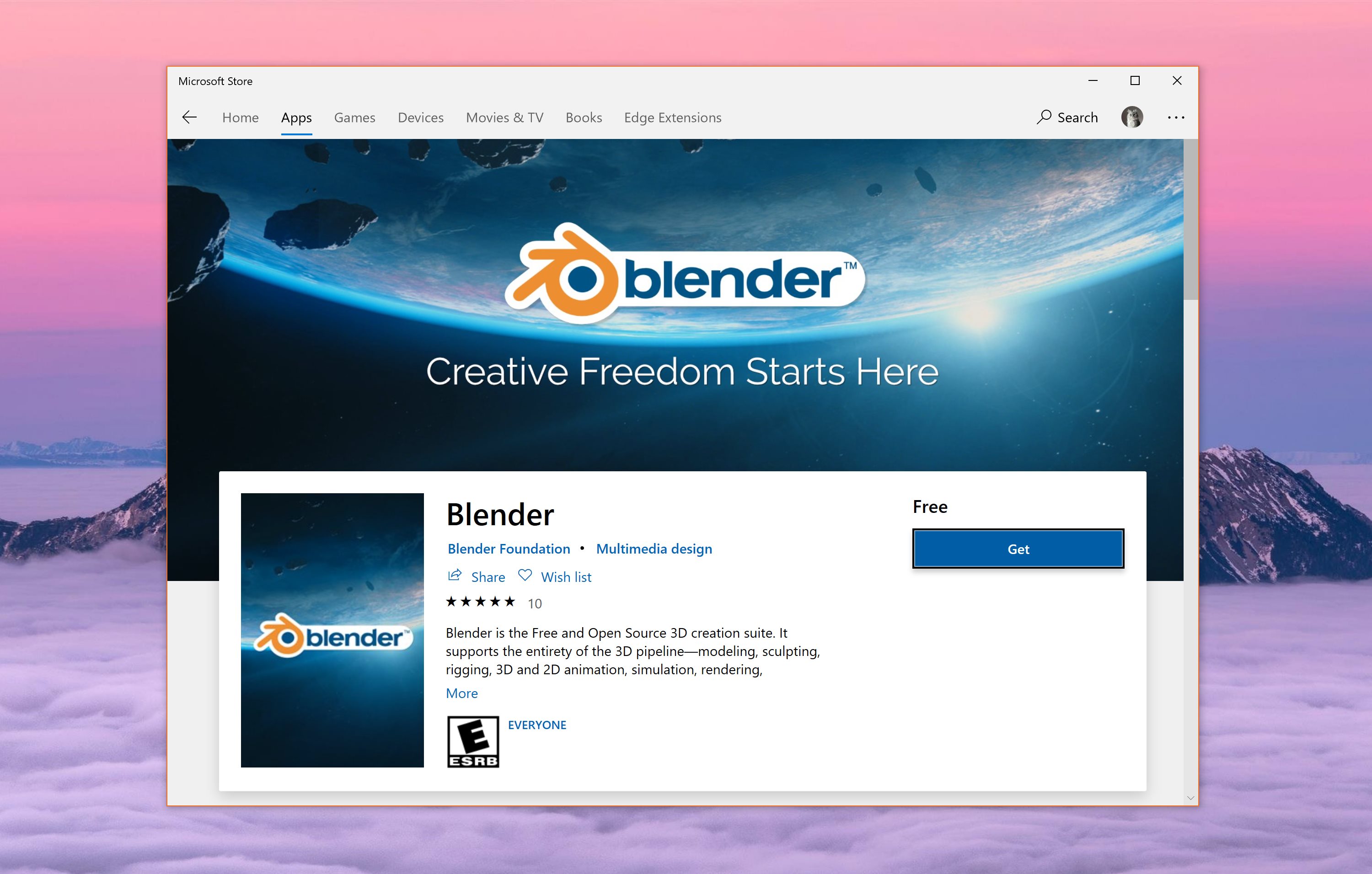 blender download for windows 10
