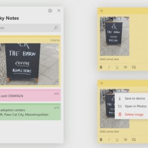 Windows 10 users will soon get picture support in sticky notes 523896 2