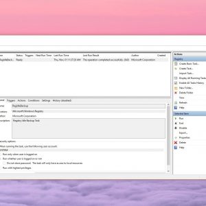 Windows 10 version 1809 bug breaks down registry backups 523560 2