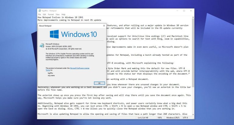 United Notepad In Windows10 Download United Notepad In Windows10 Download