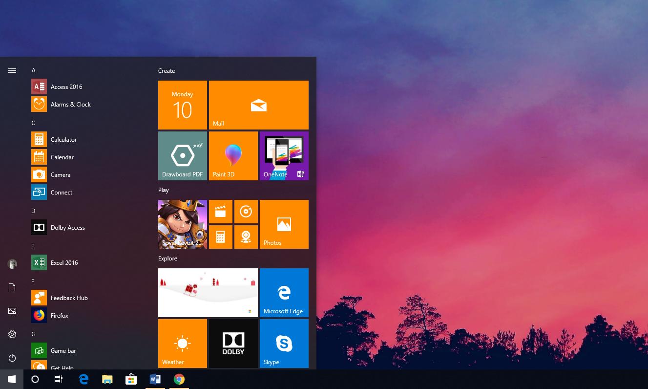 Windows 10 cumulative update kb4467682 breaks down the start menu 524190 2