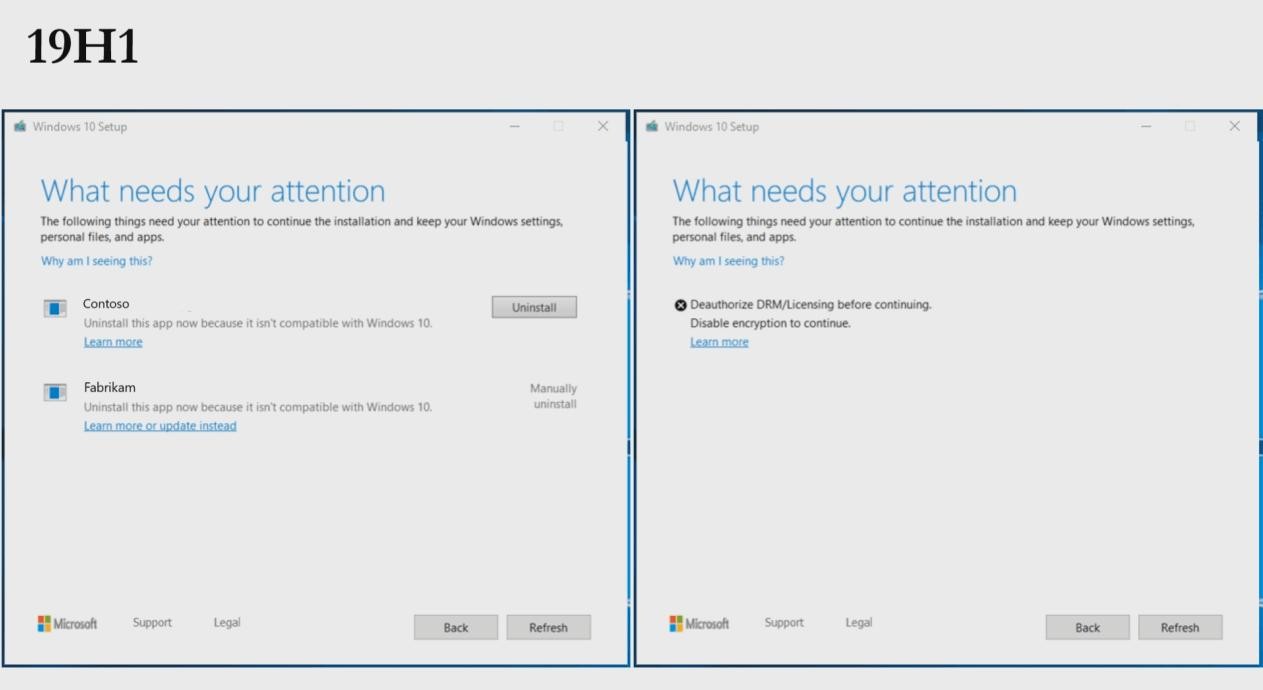 Windows 10 version 1903 will make it easier to fix errors blocking the upgrade 524757 2