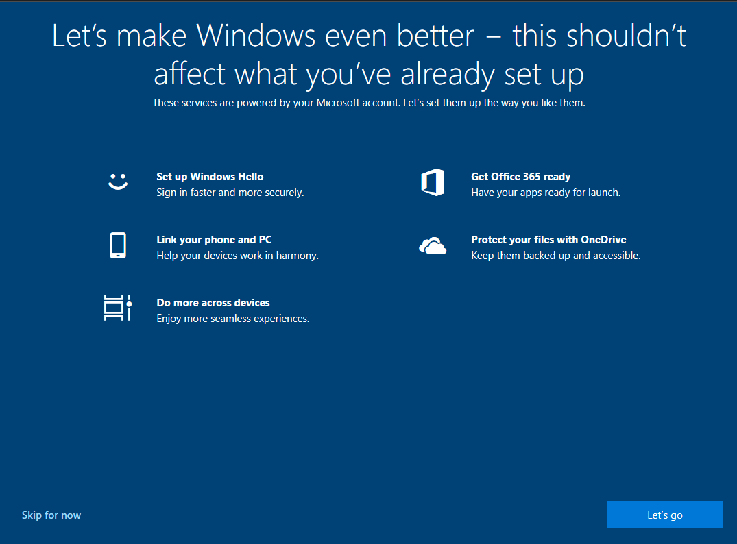Windows 10 Version 1903 Will Offer to Help Users “Make ...