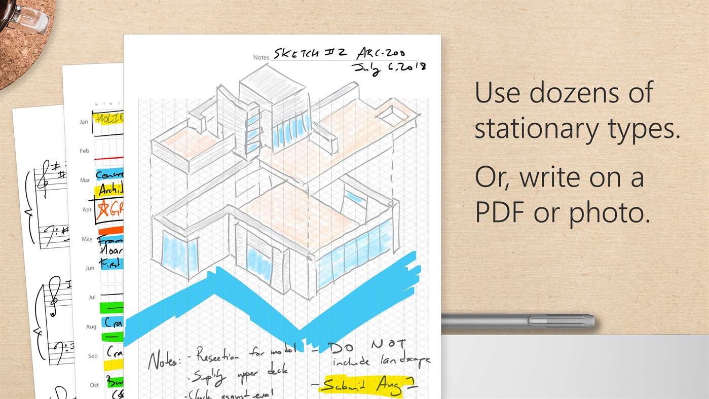 Write on pdf with penbook