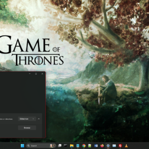 Game of thrones theme screenshot
