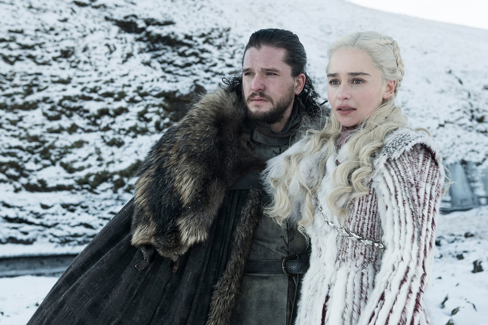 Jon snow loves daenerys targaryen cute season 8 romance