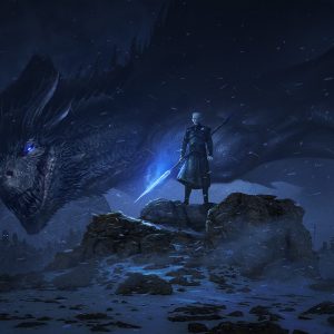 Night king cool background