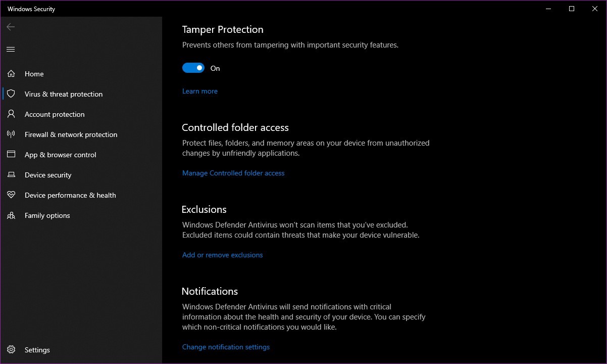 Microsoft announces tamper protection in microsoft defender atp 525472 2
