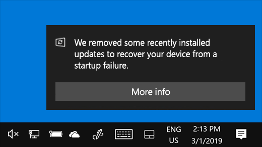 Windows 10 version 1903 will take care of botched updates on its own 525302 2