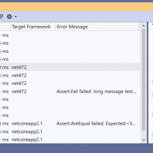 Vs 2019 test explorer