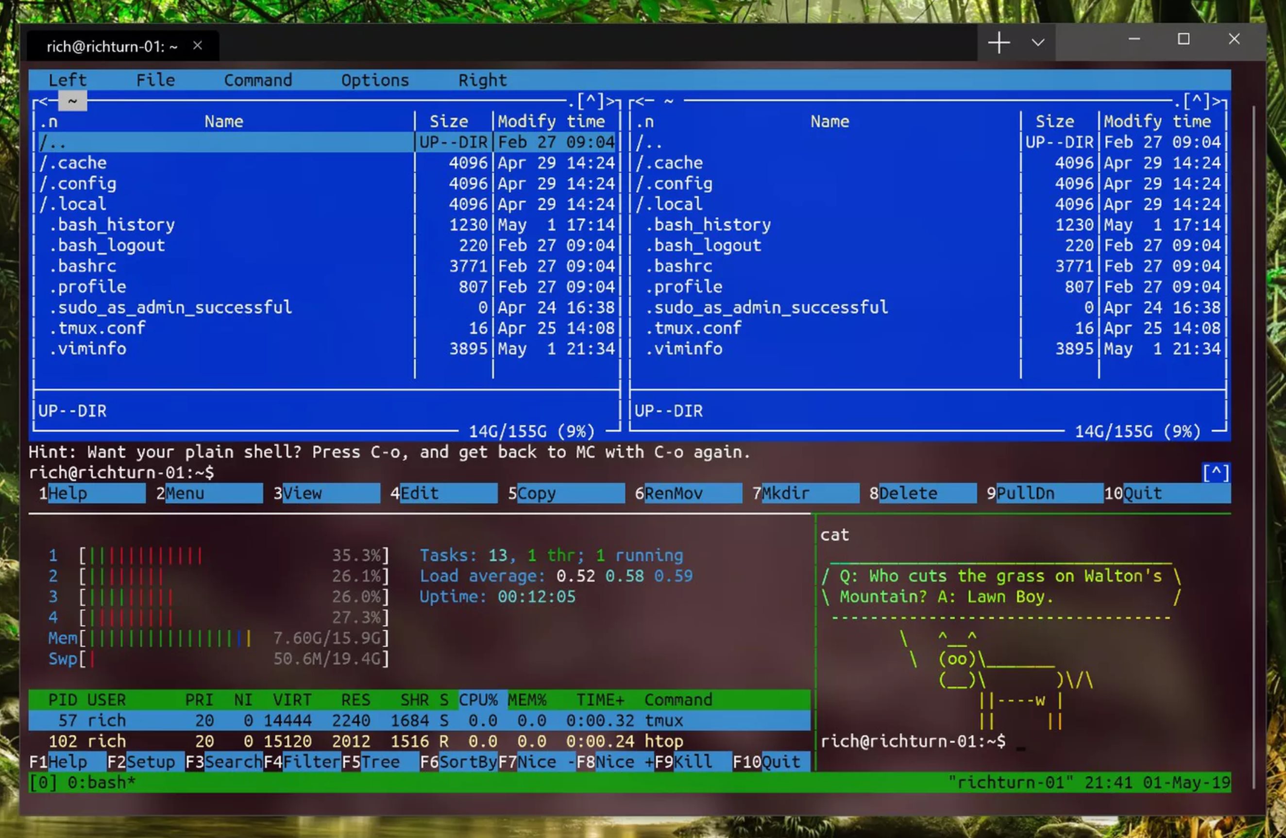 windows terminal services from command prompt