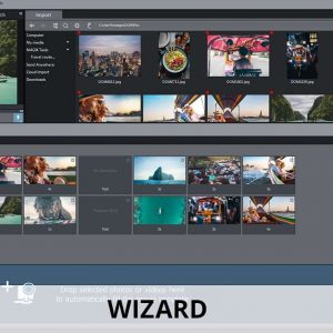 Easy wizard for video editing