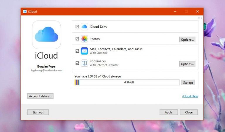 icloud free download for windows 10