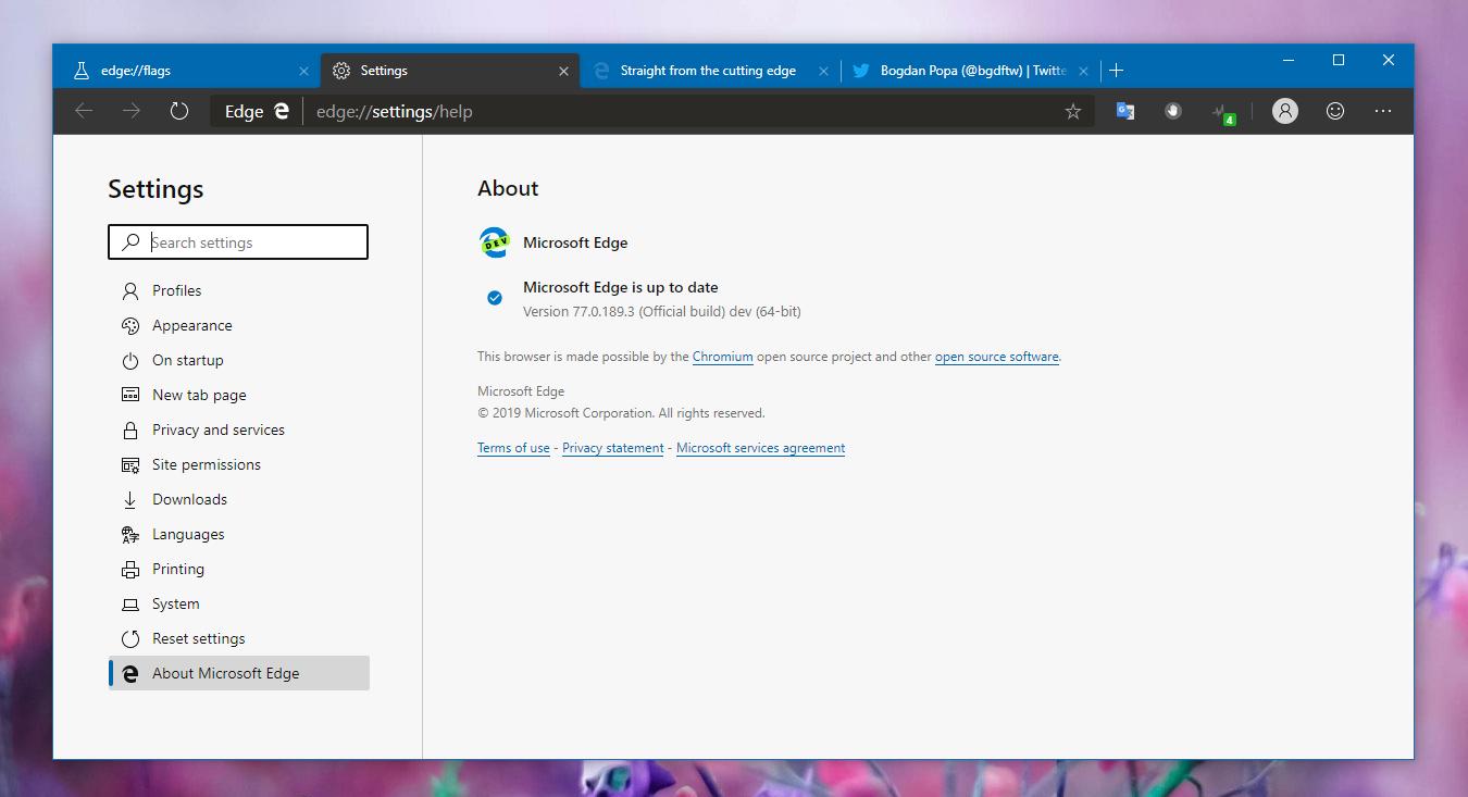 microsoft edge dev download