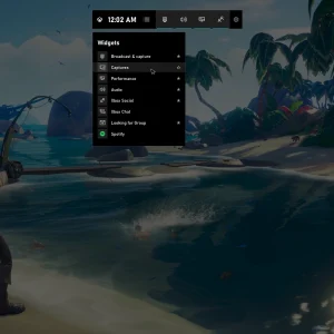 Xbox game bar widgets