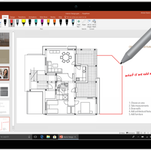 Powerpoint 2019 draw with pen