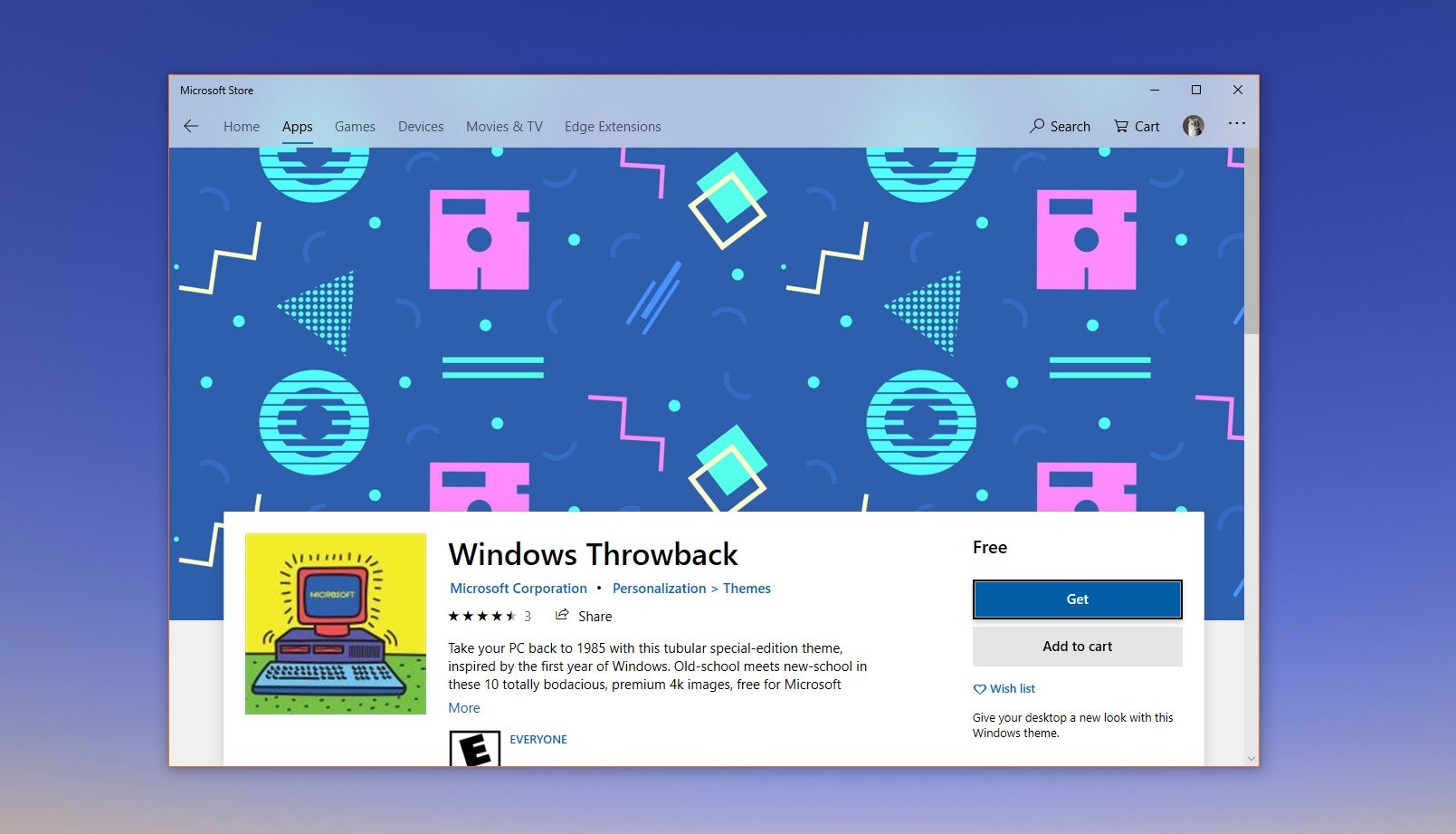 Microsoft releases windows throwback theme for windows 10 526666 2