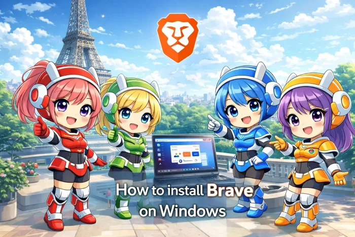 Brave browser on pc